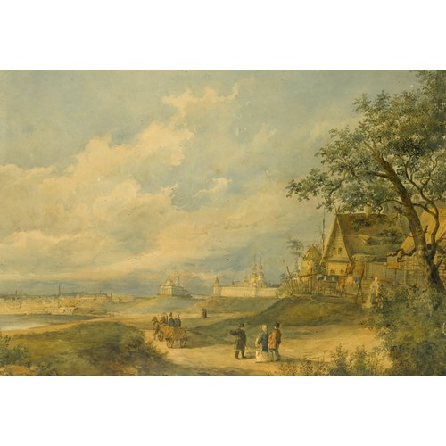 View of a Russian Provincial City